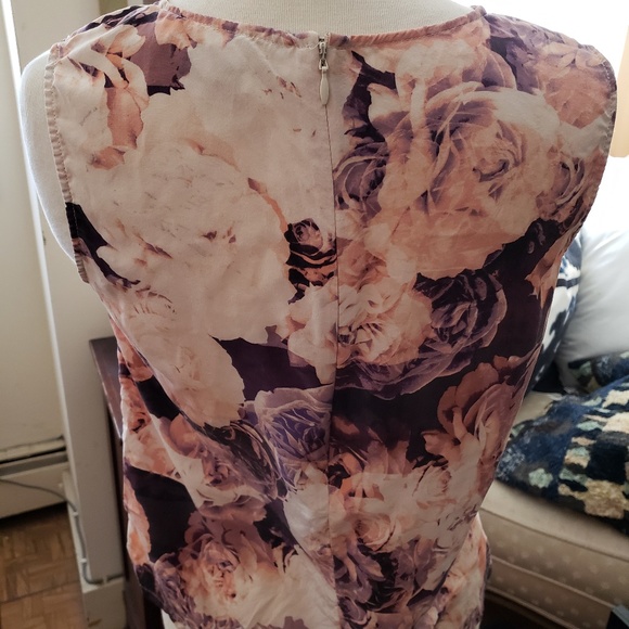 Anthropologie Cynthia Rowley silk blouse/shell M - Picture 2 of 4